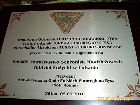 Honorowa Odznaka Turysta Euroregionu NYSA